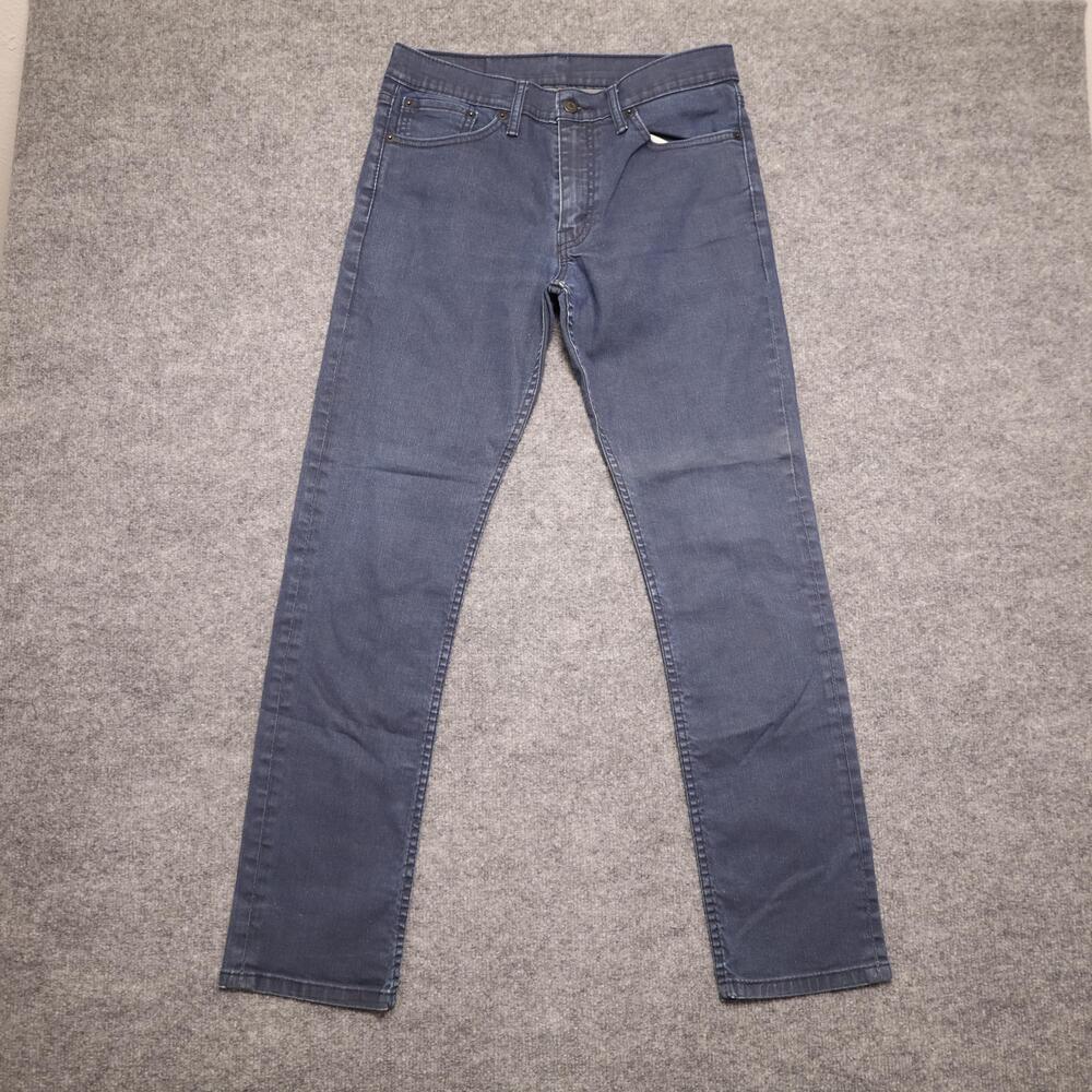 Levis 511 Jeans Mens 32x32 Blue Dark Wash Slim Tapered Stretch Denim Pants